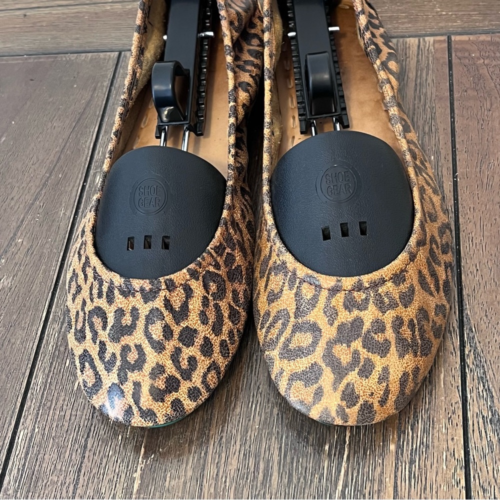 Tieks Leopard Print Leather Flats Womens size 10 - Picture 8 of 11